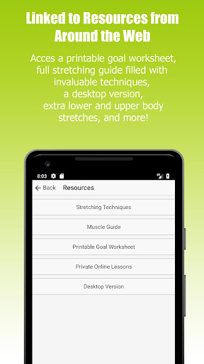 The Flexibility Challenge Screen 2