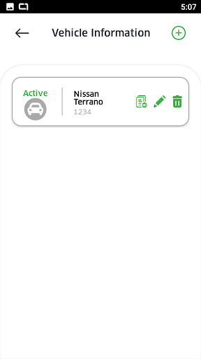 SSCabs Driver Screen 2