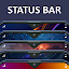 Customized Color Status Bar - Status bar