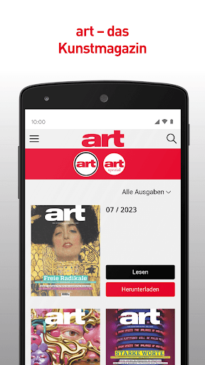 Android application art Digital Magazin screenshort
