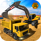 Heavy Excavator Crane City Sim icon