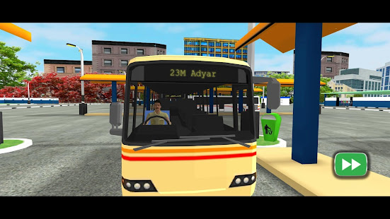Chennai Bus Parking 3D