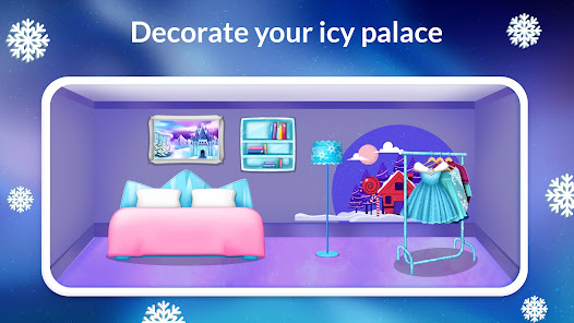 Captura de Pantalla 2 Ice Princess Doll House Games android