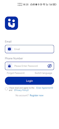 Android application bulago screenshort