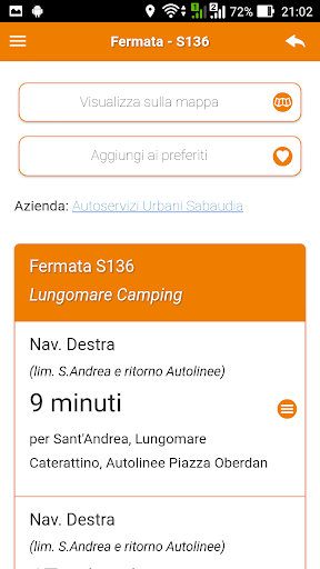 QuandoPassa Screen 2