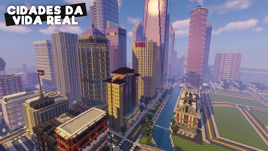 Mapas da Cidade Mod Minecraft