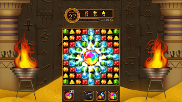 Pharaoh Magic Jewel - Match 3