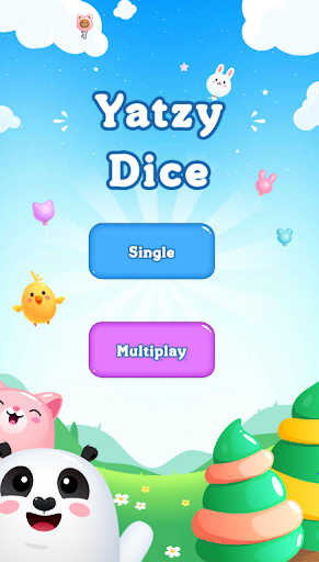 Android application Yatzy Dice Roller screenshort