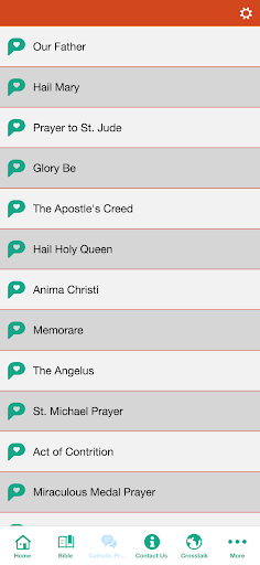 Android application St Barbara Church screenshort