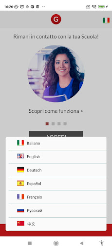 Android application Istituto Galilei screenshort