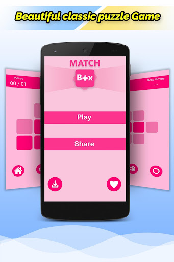 Android application Match Box Puzzle screenshort