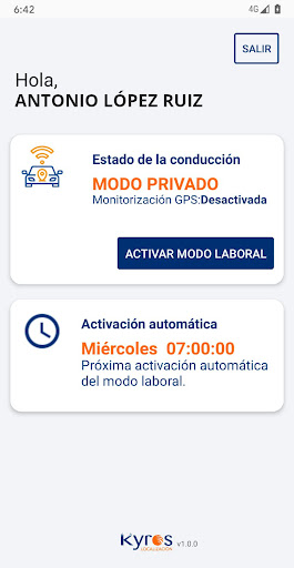 Kyros MyDrive Screen 2