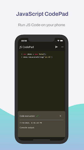 Android application JavaScript Code-Pad Editor&IDE screenshort