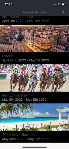 JETSET World Travel Screen 2