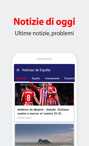 Vista previa de la aplicación