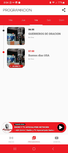 Radio y TV Apocalipsis Network Screen 2