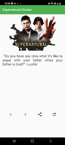 Supernatural Quotes Screen 3