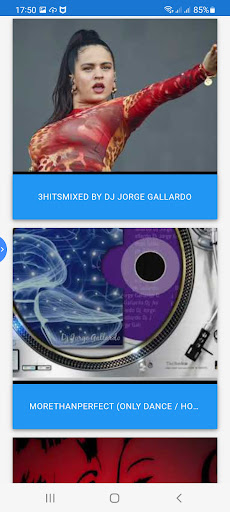 DJ Jorge Gallardo PLAYLISTS Screen 2