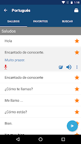 Captura de Pantalla 2 Aprende portugués | Traductor android