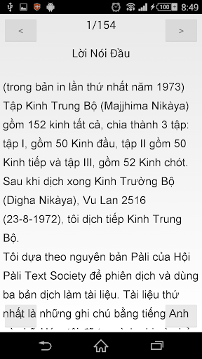 Nikaya - Kinh Trung Bộ Screen 3