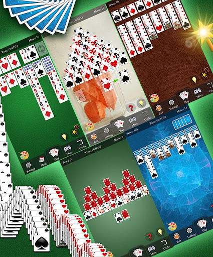 Android application Solitaire screenshort