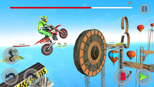 Tricky Bike Stunt Racing Games androidhappy screenshots 2