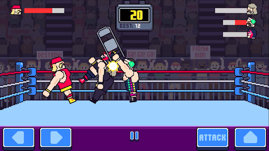 Rowdy Wrestling Mod Apk 1.1.5 (A Lot of Gold Coins) 5