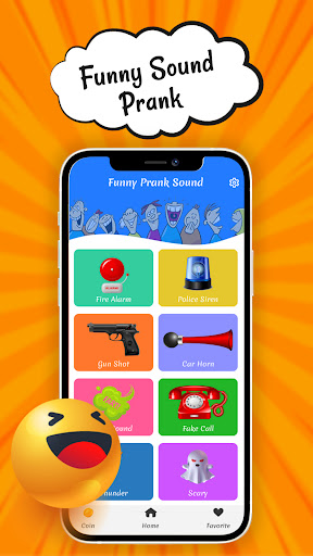 Android application Airhorn, Haircut & Fart Sounds screenshort