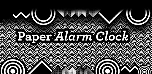 Paper Alarm Clock