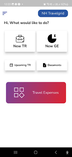 Android application Travelex-NH screenshort