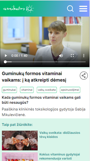 Sveikatos IQ Screen 3