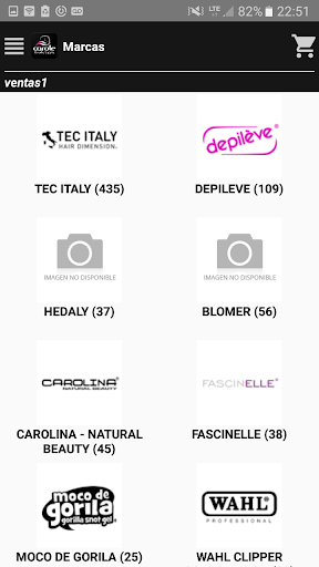 Carole Beauty Supply Screen 3