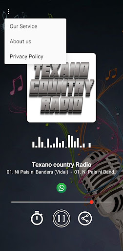 Texano country Radio Screen 2