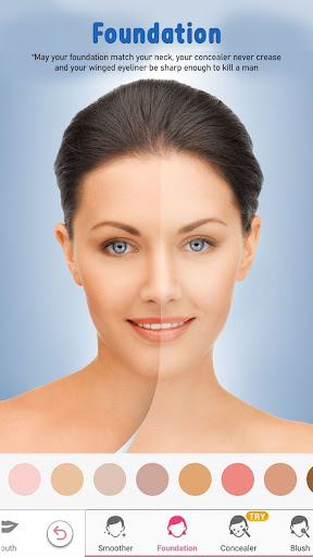 Virtual Beauty Makeover Camera Screen 3