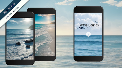 Android application Wave Sounds screenshort