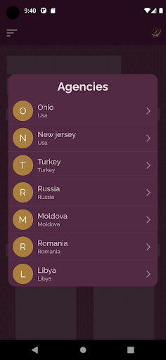 Android application Fragrances Guide screenshort