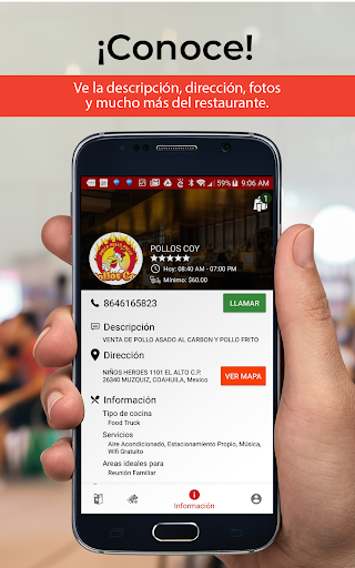 Pollos Coy Screen 2