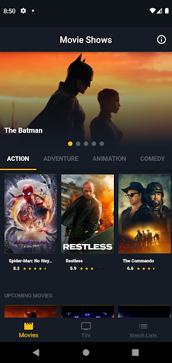 Flutter Movie App Screen 2