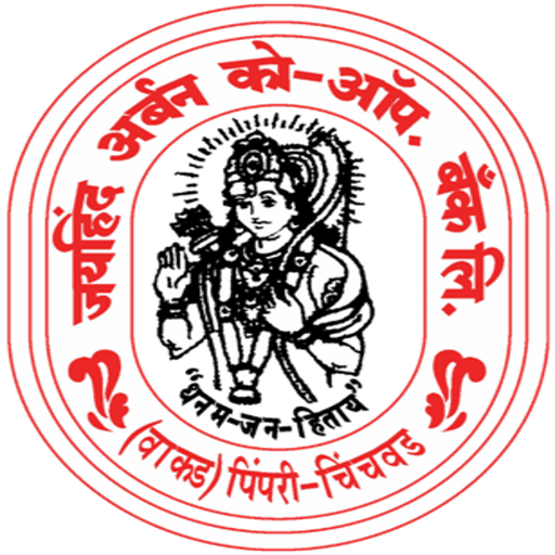Jaihind Urban Co-Operative Ban logo