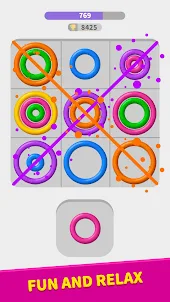 Color Rings Matching Puzzle