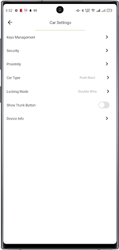 TheSmartKey Screen 2