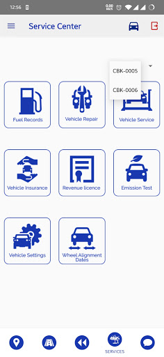 MyCar Screen 2