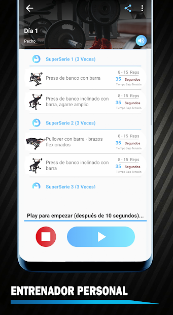 Captura 17 Entrenamiento de Hombros y Espalda en Casa android