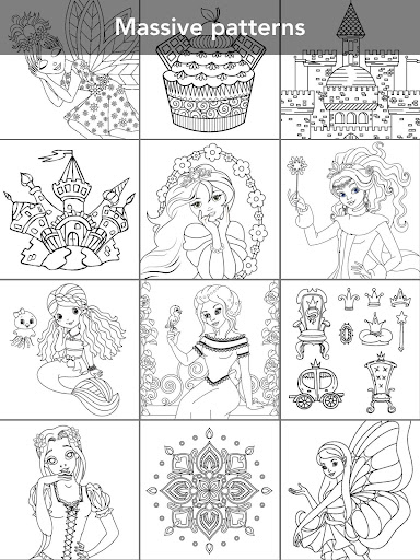 Princess coloring book