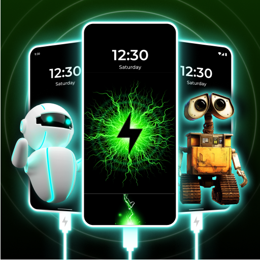 Battery Charging Animation 3D
