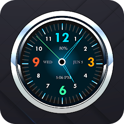 Icon image Neon Clock Digital Wallpaper