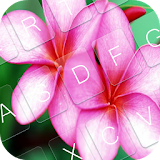 Pink Flower Keyboard Themes icon