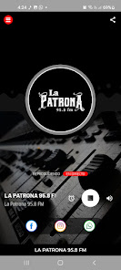 Screenshot 2 La Patrona 95.8 FM android