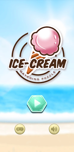 Android application Ice Cream Matching Puzzle screenshort