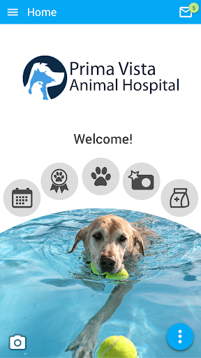 Android application Prima Vista Animal Hospital screenshort